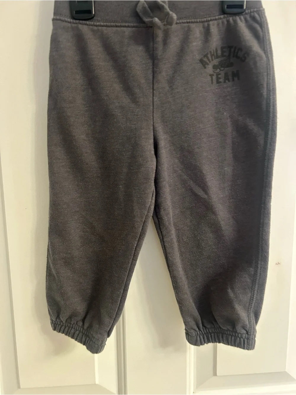 The Children's Place Charcoal Gray 'Athletics Team' Jogger Sweatpants